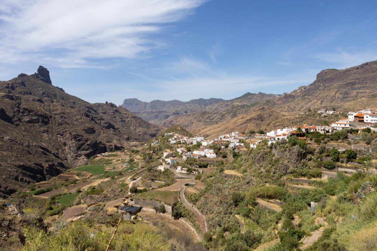 Casa Evaristo With Roque Nublo View Tejeda  Exterior foto